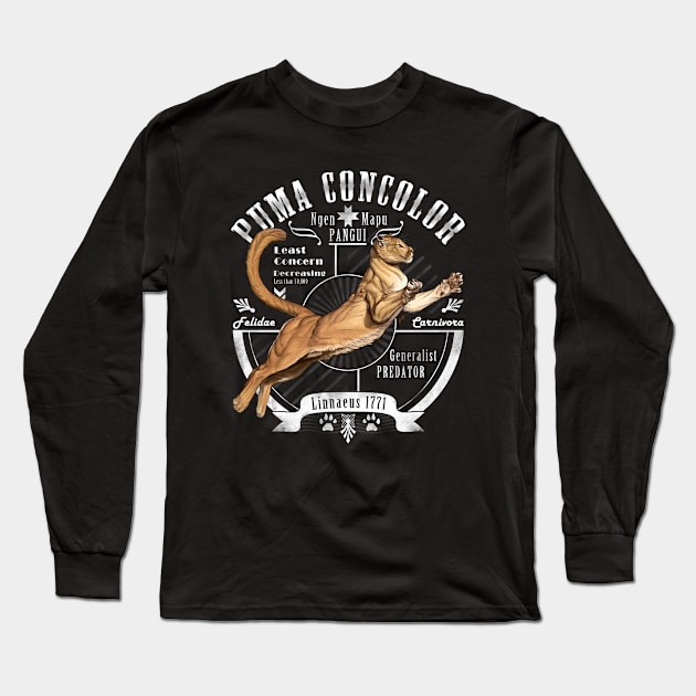 Puma concolor Long Sleeve T-Shirt by uialwen